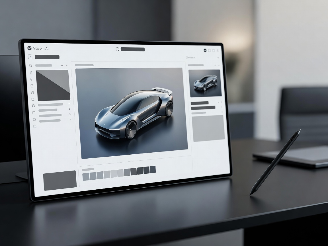 Vizcom AI Product Render Interface Preview